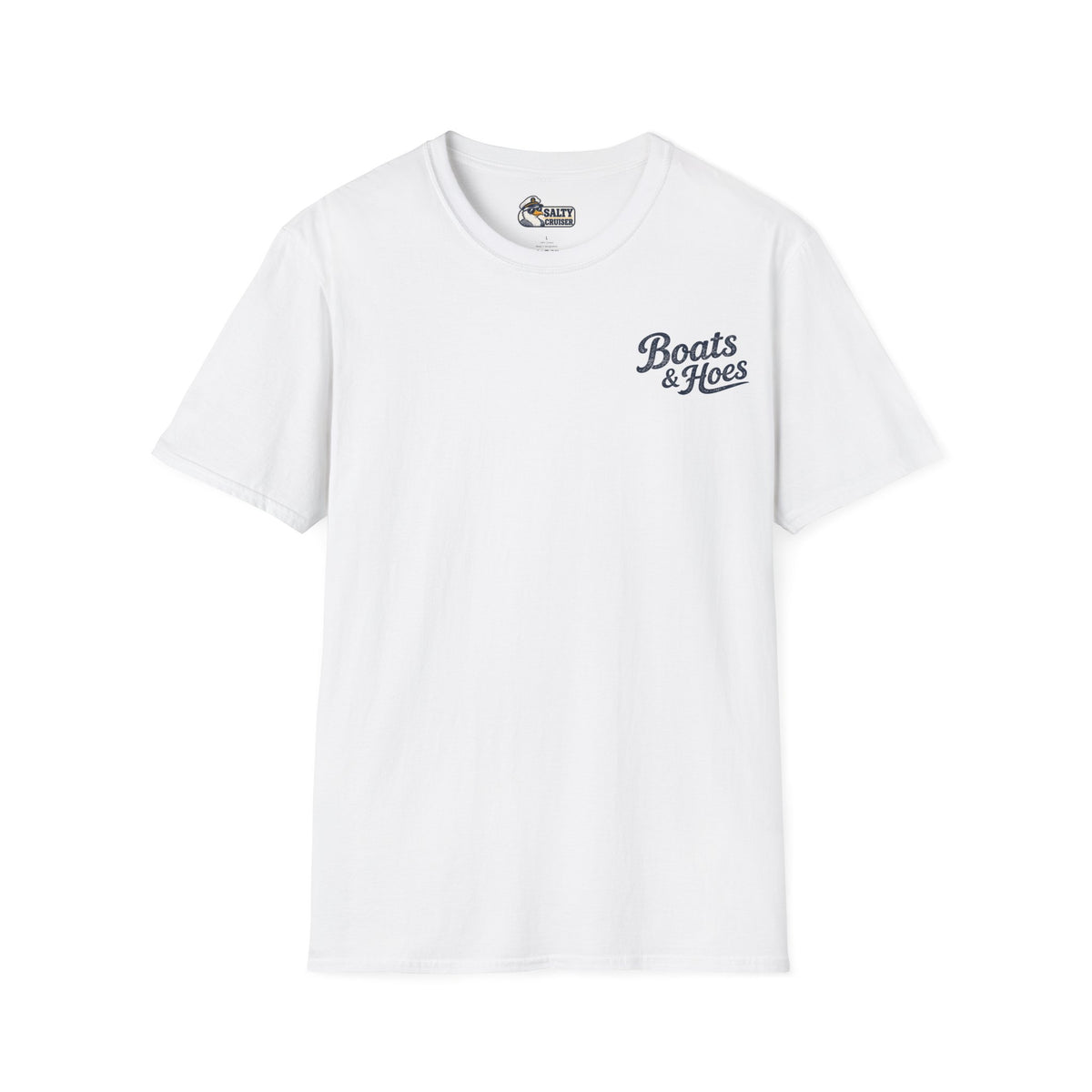 Boats and Hoes Speedboat Front and Back Tee