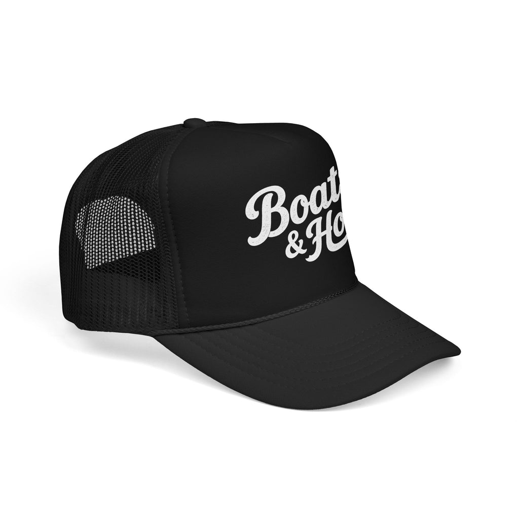 Boats and Hoes Retro Foam Trucker Hat