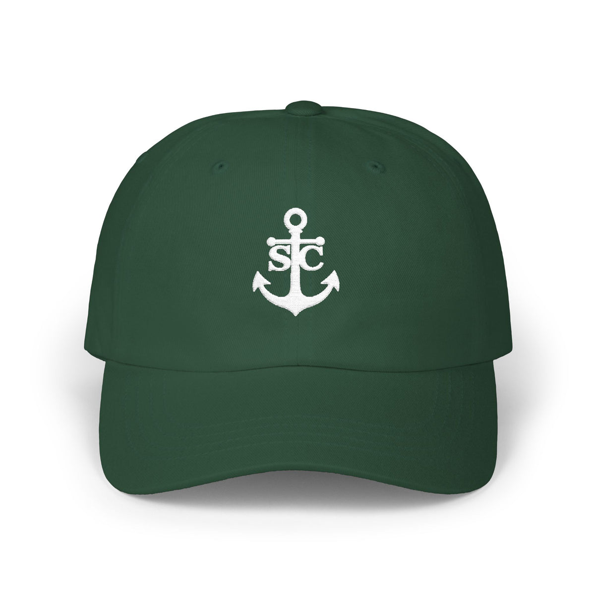 Salty Cruiser Anchor Embroidered Dad Cap