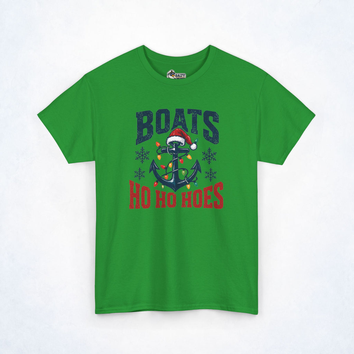 Boats & Ho Ho Hoes Nautical Christmas Tee