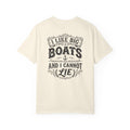 I Like Big Boats Front and Back Cruise Tee