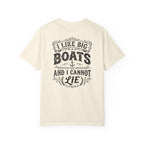 I Like Big Boats Front and Back Cruise Tee