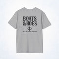 Boats & Hoes Carnival Wine Mixer Front and Back Tee