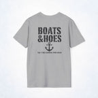 Boats & Hoes Carnival Wine Mixer Front and Back Tee