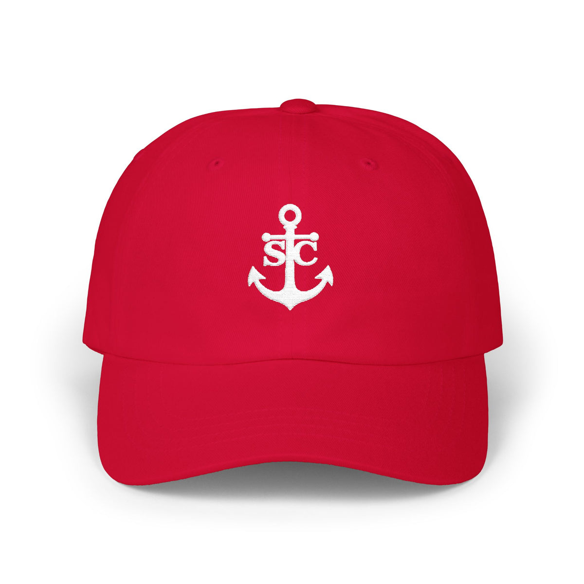 Salty Cruiser Anchor Embroidered Dad Cap
