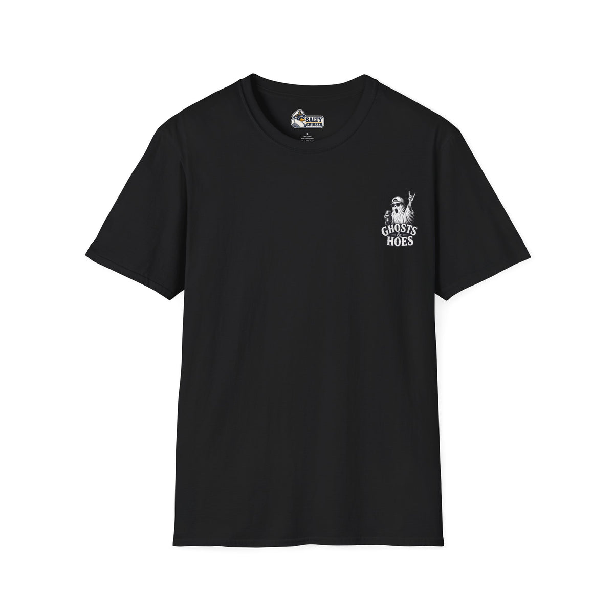 Ghosts & Hoes Speedboat Front and Back Tee