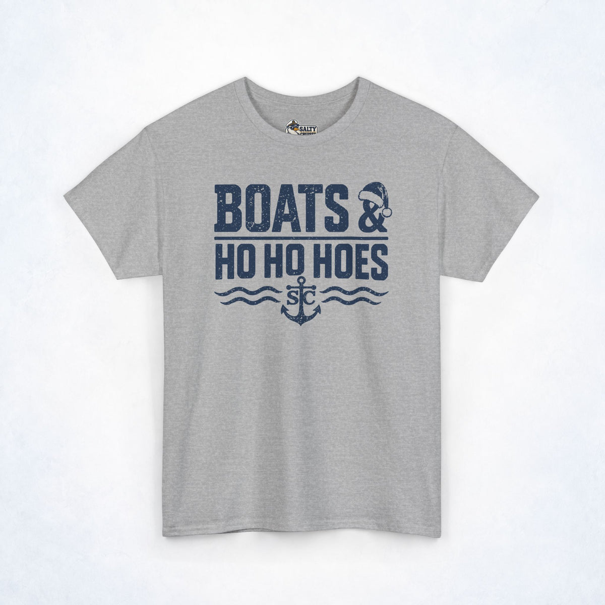 Boats & Ho Ho Hoes Christmas Cruise Tee