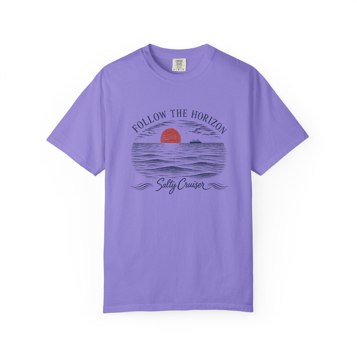 Follow the Horizon Coastal Cruise Tee