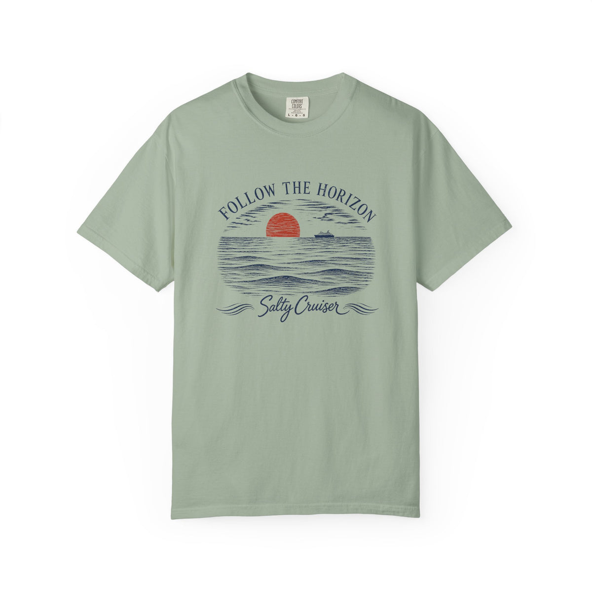 Follow the Horizon Coastal Cruise Tee