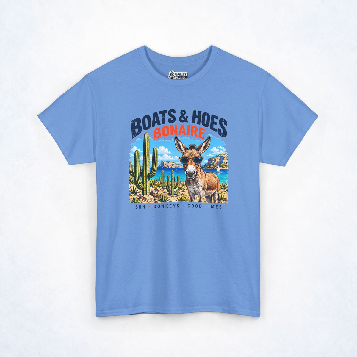 Boats & Hoes Bonaire Donkey Cruise Tee