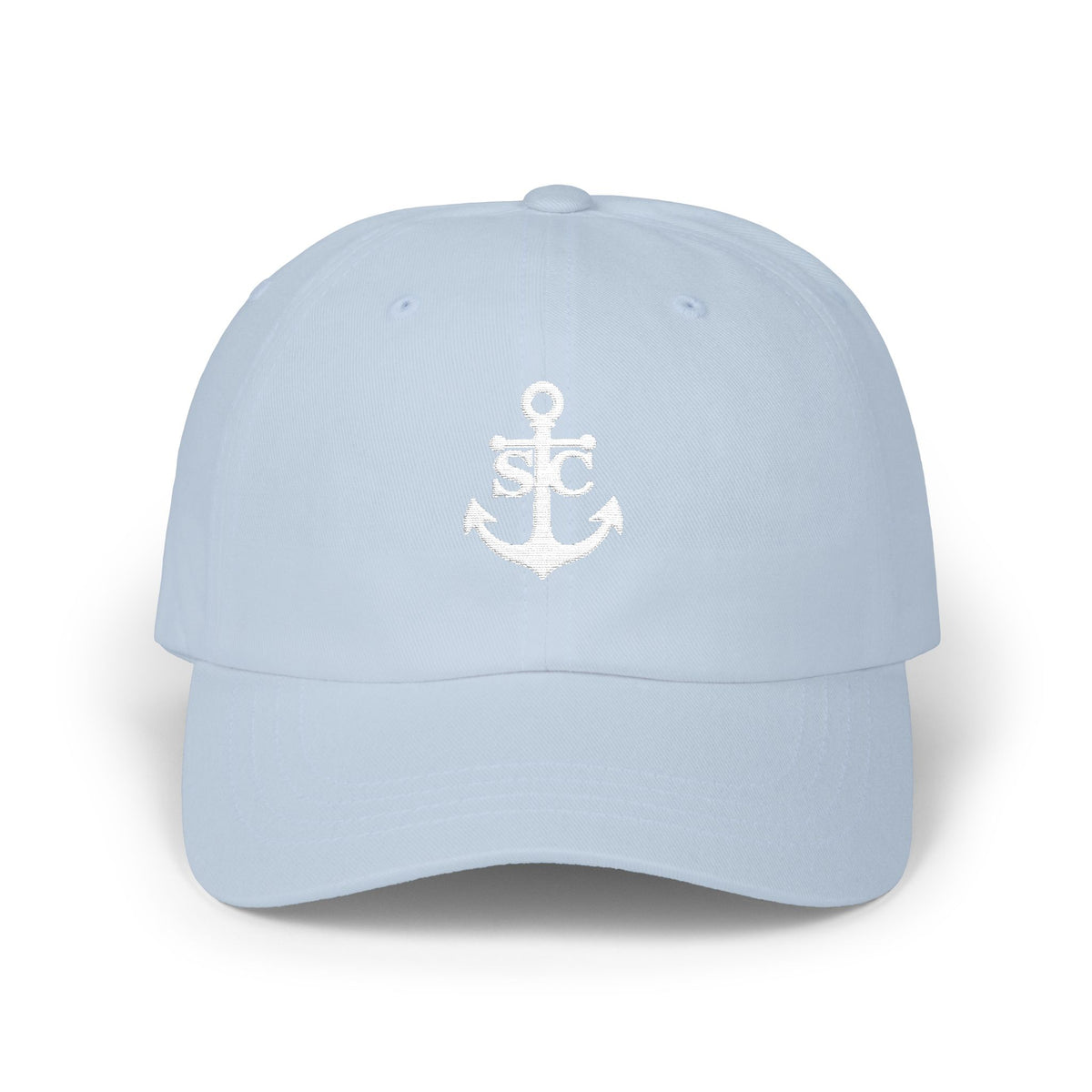 Salty Cruiser Anchor Embroidered Dad Cap
