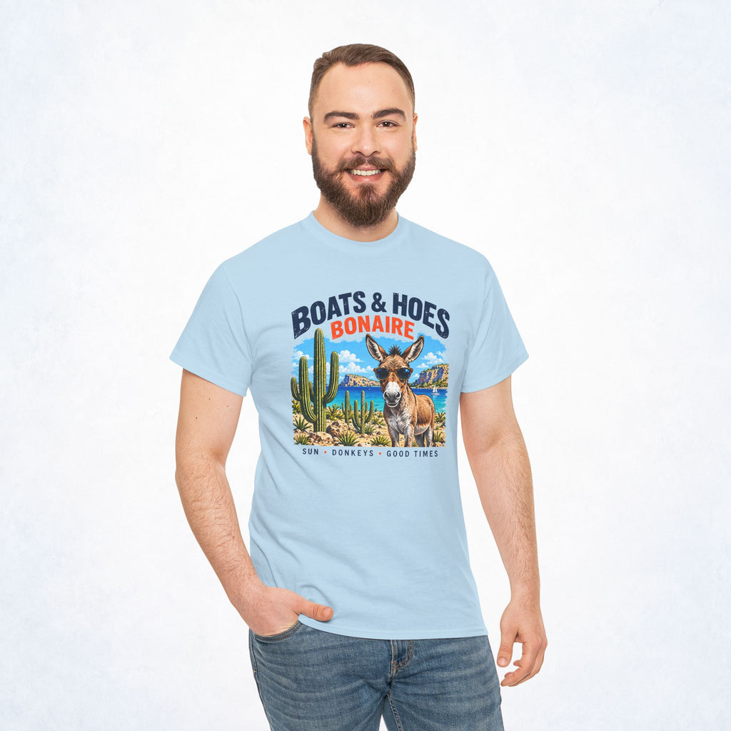 Boats & Hoes Bonaire Donkey Cruise Tee