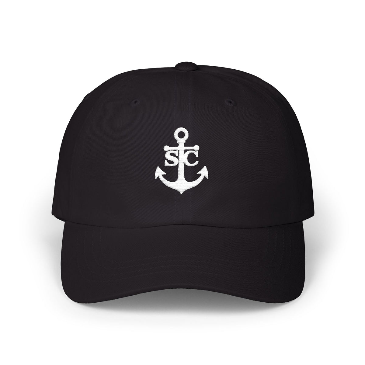 Salty Cruiser Anchor Embroidered Dad Cap