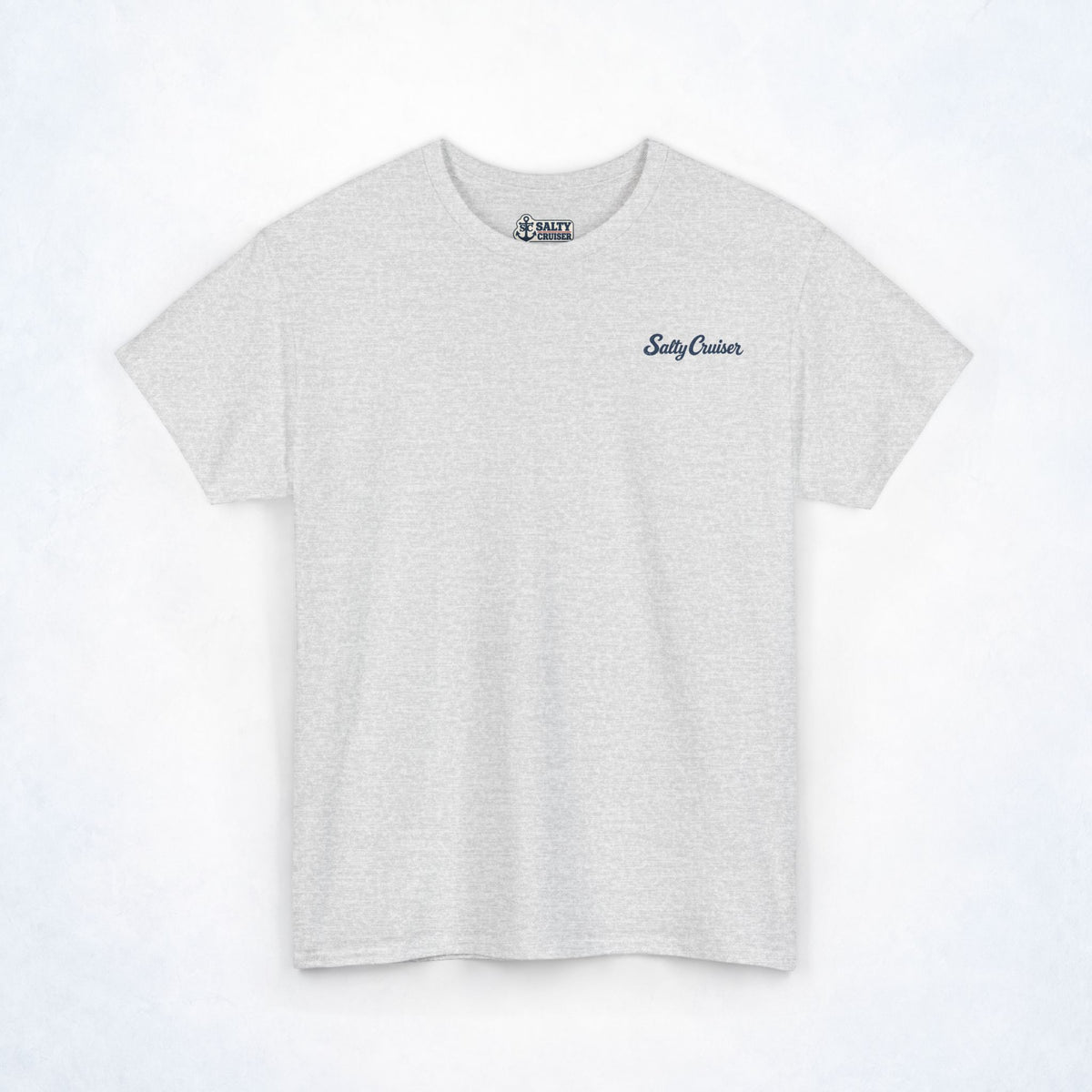 Salty Cruiser Tropical Pier Front and Back Tee