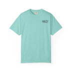 Salty Cruiser Sunset Cruise Front and Back Tee
