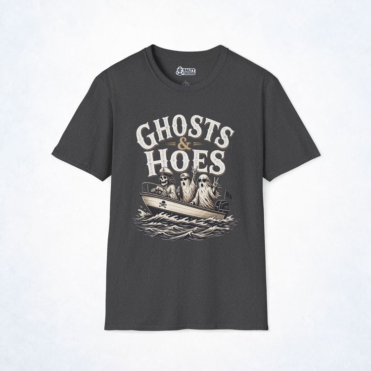 Ghosts & Hoes Halloween Boating Tee