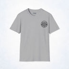 Boats and Hoes Badge Front & Back Print Tee