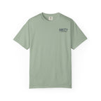 Salty Cruiser Sunset Cruise Front and Back Tee