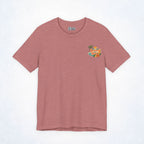 Beaches & Hoes Tropical Sunset Front & Back Tee