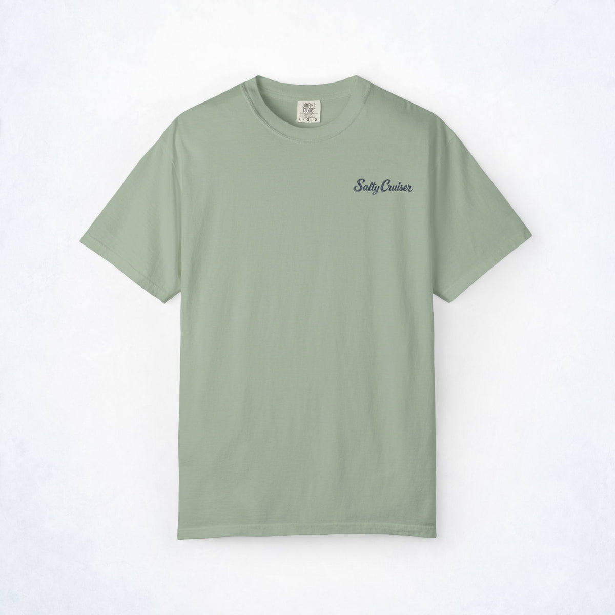 Psalm 104:24-25 There Is the Sea Christian Cruise Front & Back Tee