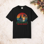 Boats & Ho Ho Hoes Retro Sailboat Christmas Tee