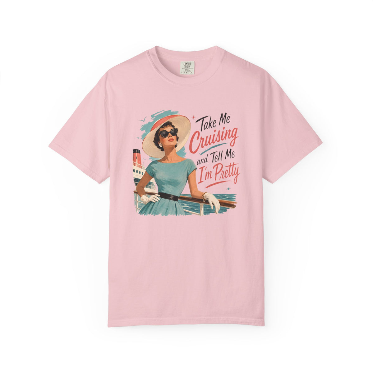 Take Me Cruising and Tell Me I'm Pretty Vintage Poster Tee