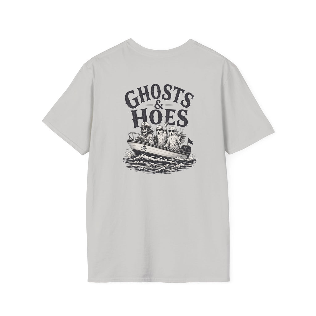 Ghosts & Hoes Speedboat Front and Back Tee