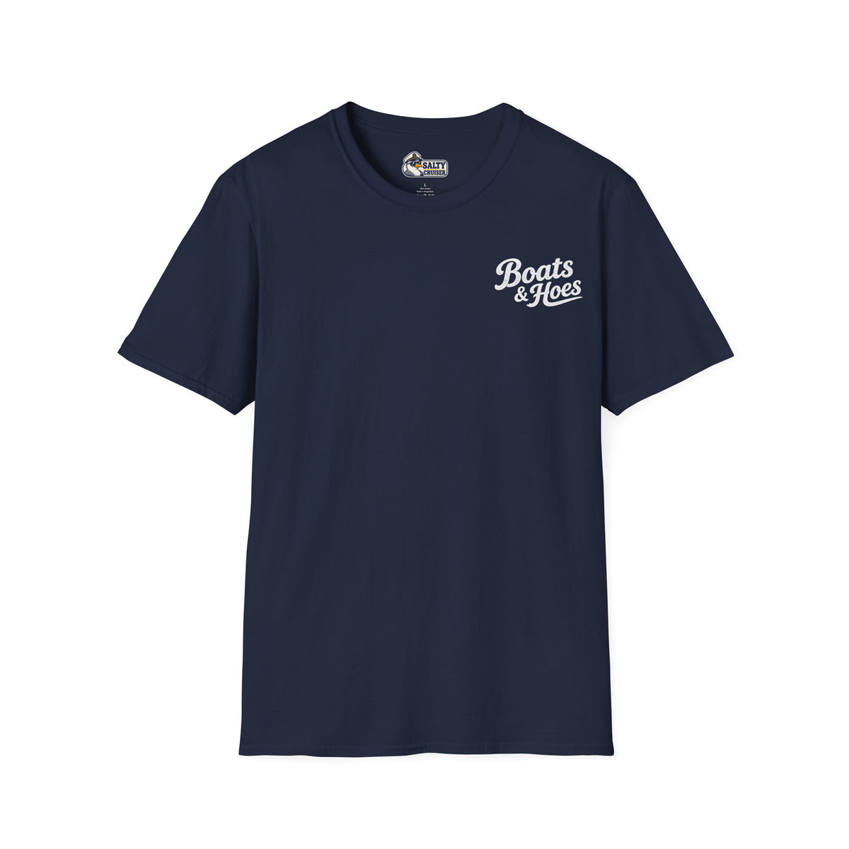 Boats and Hoes Speedboat Front and Back Tee