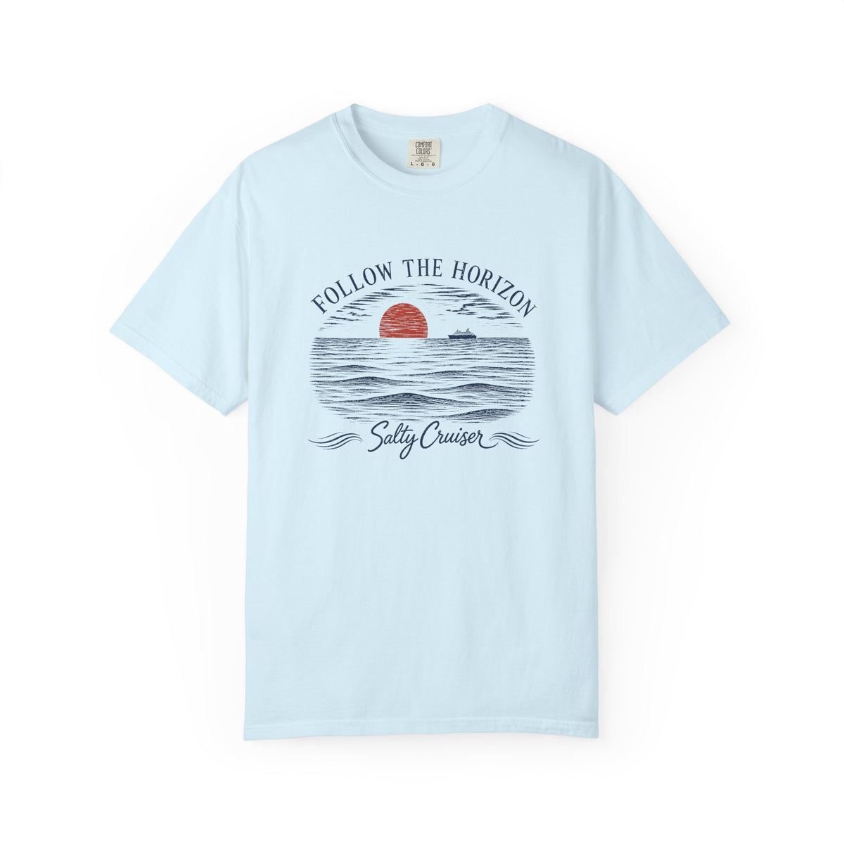 Follow the Horizon Coastal Cruise Tee