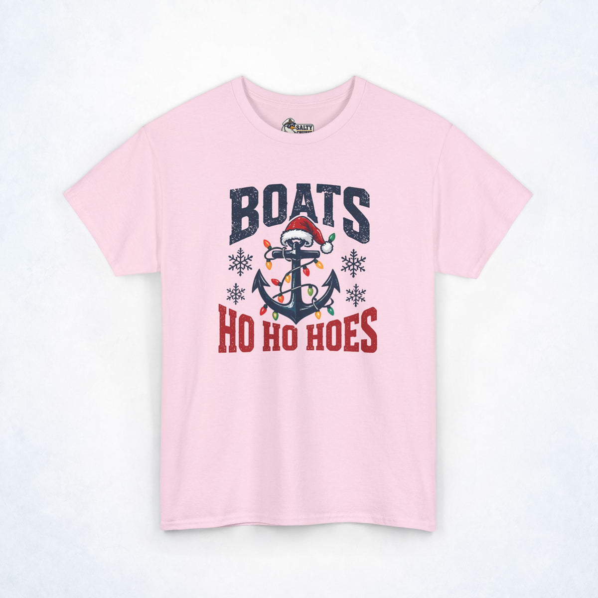 Boats & Ho Ho Hoes Nautical Christmas Tee