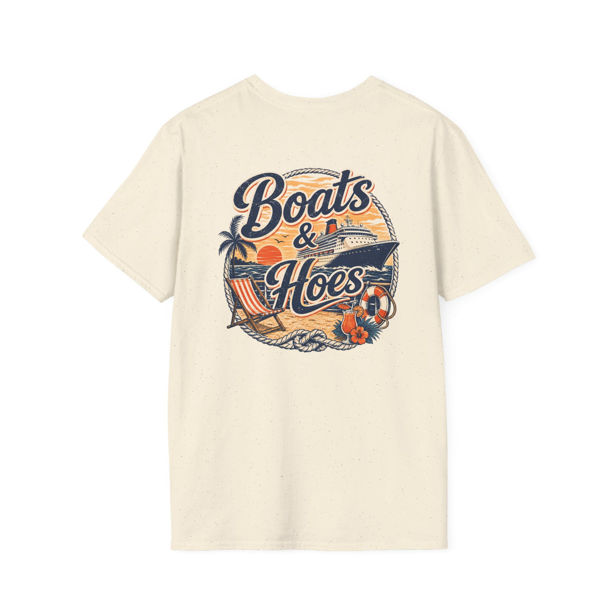 Boats and Hoes Tropical Cruise Tee
