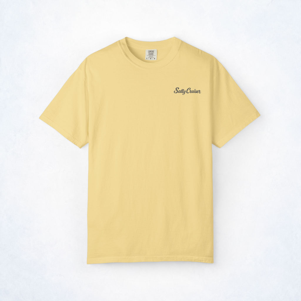 Salty Cruiser Sunset Cruise Ship Tee