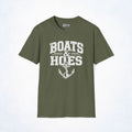 Boats & Hoes Vintage Anchor Graphic Tee