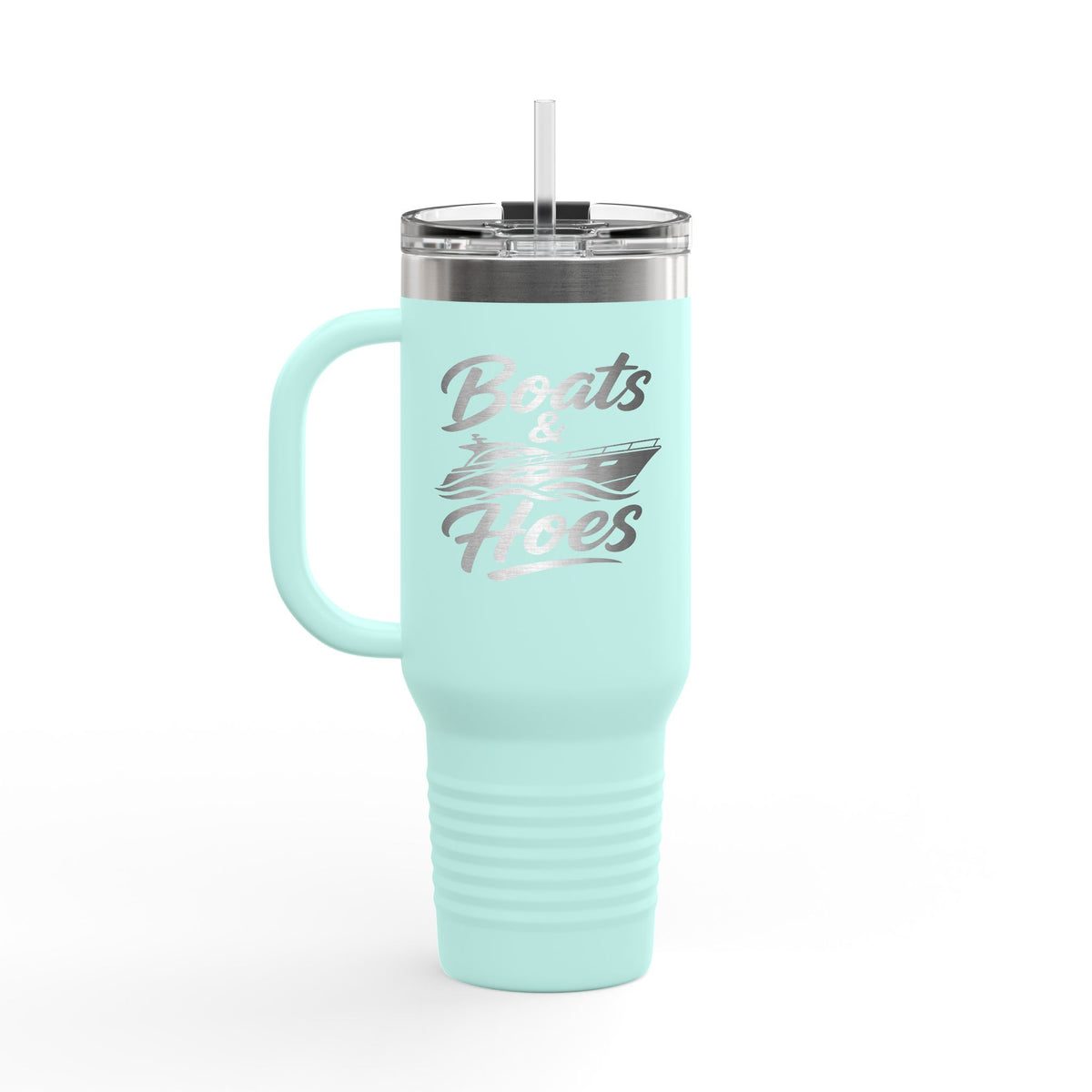 Boats & Hoes Engraved 40oz Travel Mug