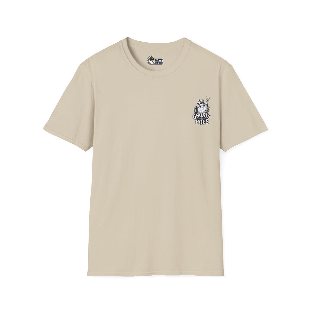 Ghosts & Hoes Speedboat Front and Back Tee