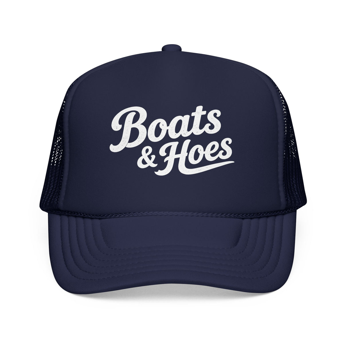 Boats and Hoes Retro Foam Trucker Hat