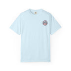 Boats & Hoes Vintage Nautical Badge Front and Back Tee