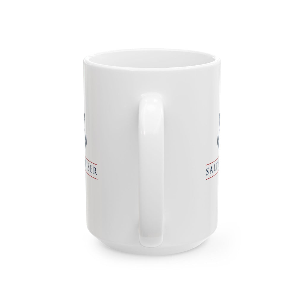 Salty Cruiser Anchor Logo Ceramic Mug