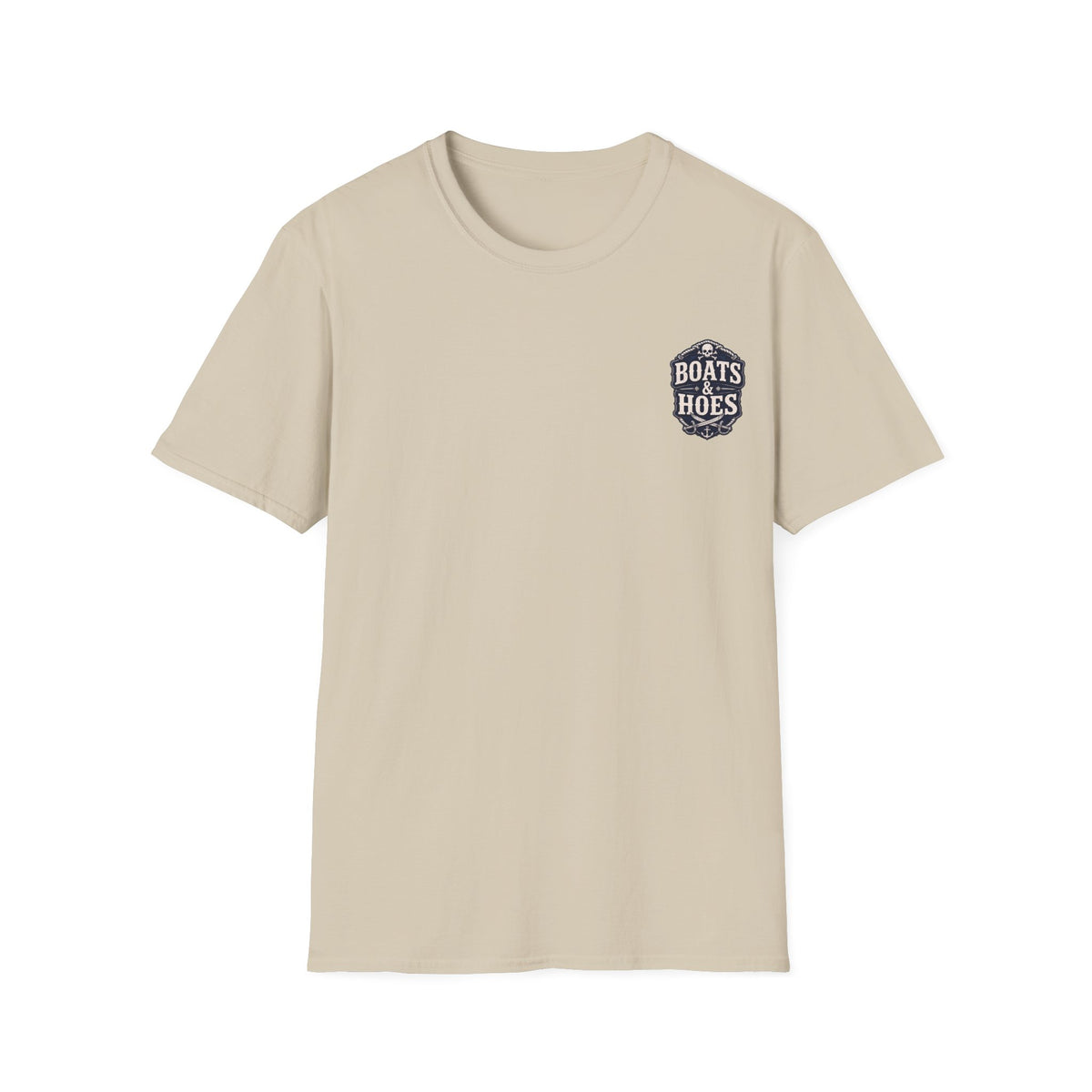 Boats and Hoes Pirate Front and Back Cruise Tee