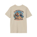 All Aboard Means All Aboard Pier Runner Front and Back Cruise Tee
