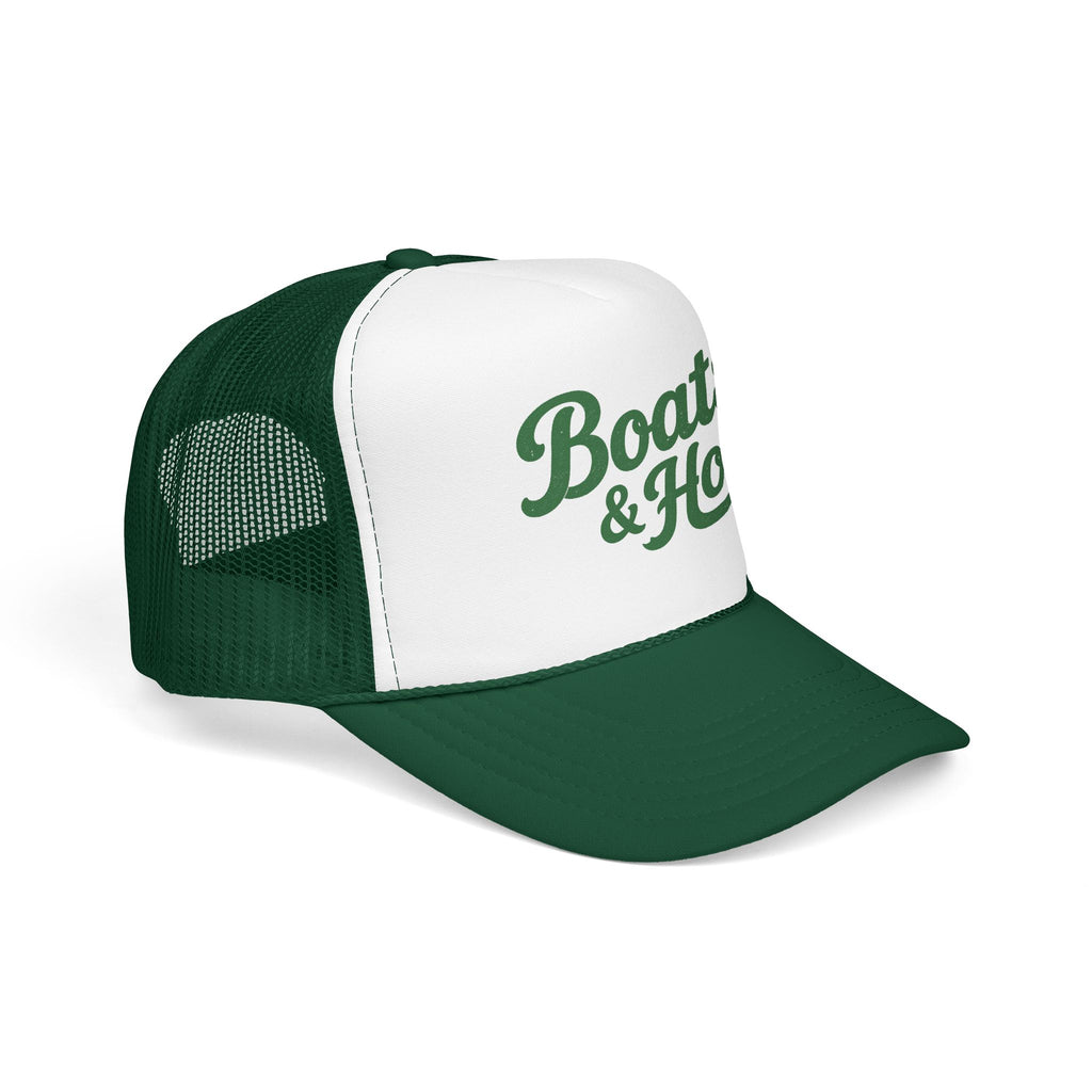 Boats and Hoes Retro Foam Trucker Hat