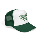 Boats and Hoes Retro Foam Trucker Hat