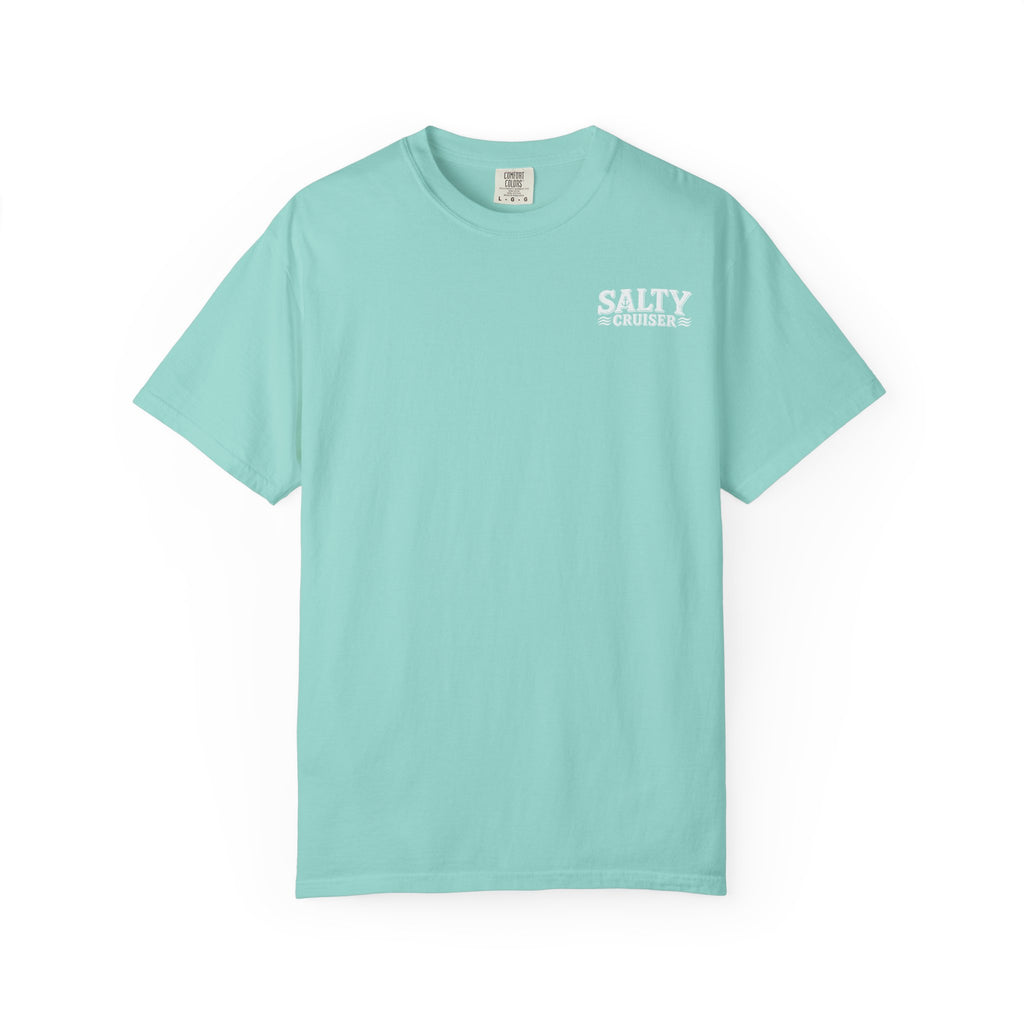 Take Me Cruising Retro Ship Front and Back Tee