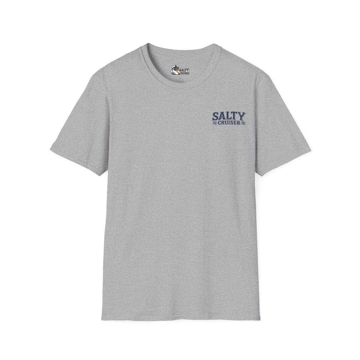 All Aboard Means All Aboard Pier Runner Front and Back Cruise Tee