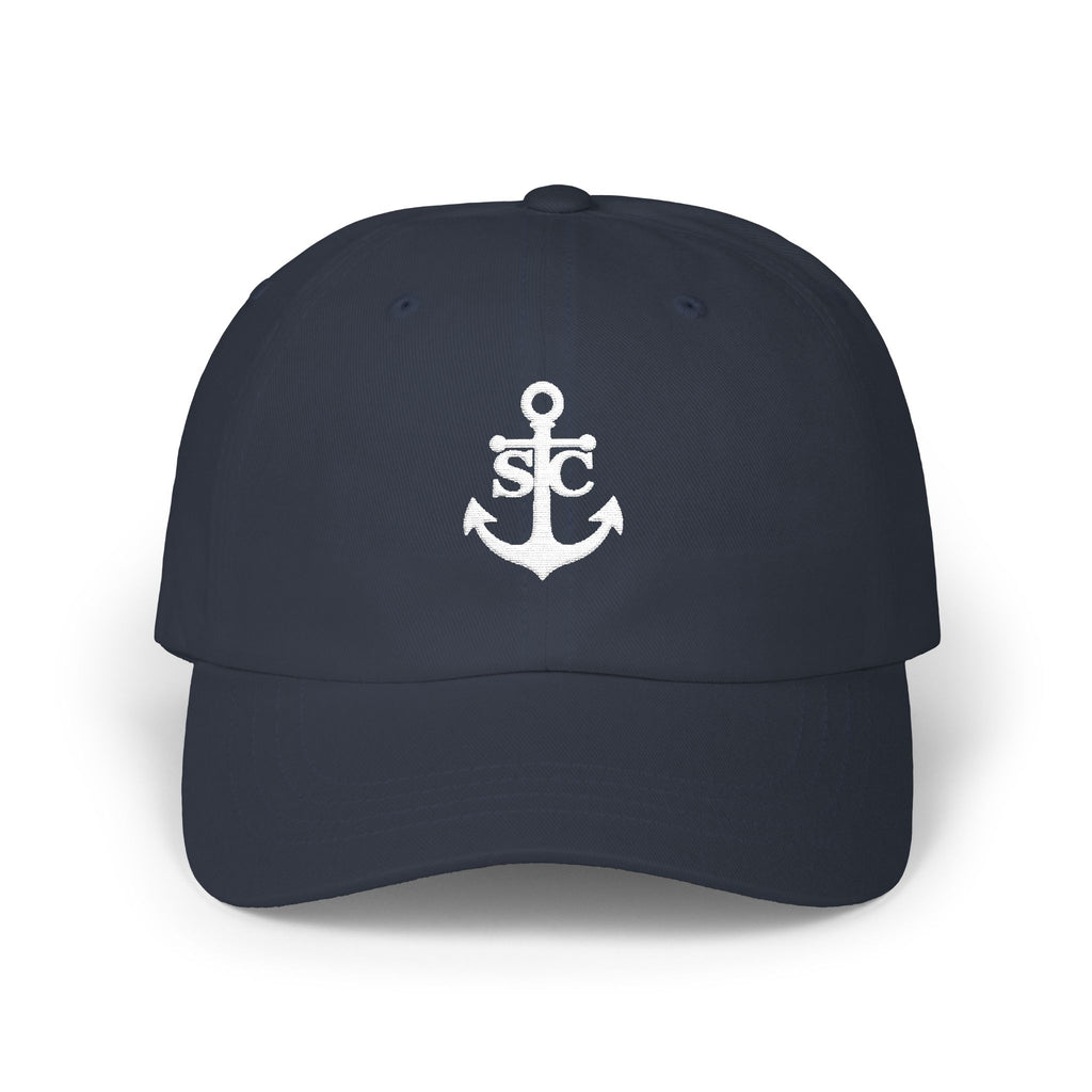 Salty Cruiser Anchor Embroidered Dad Cap