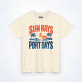 Sun Rays & Port Days Retro Cruise Tee
