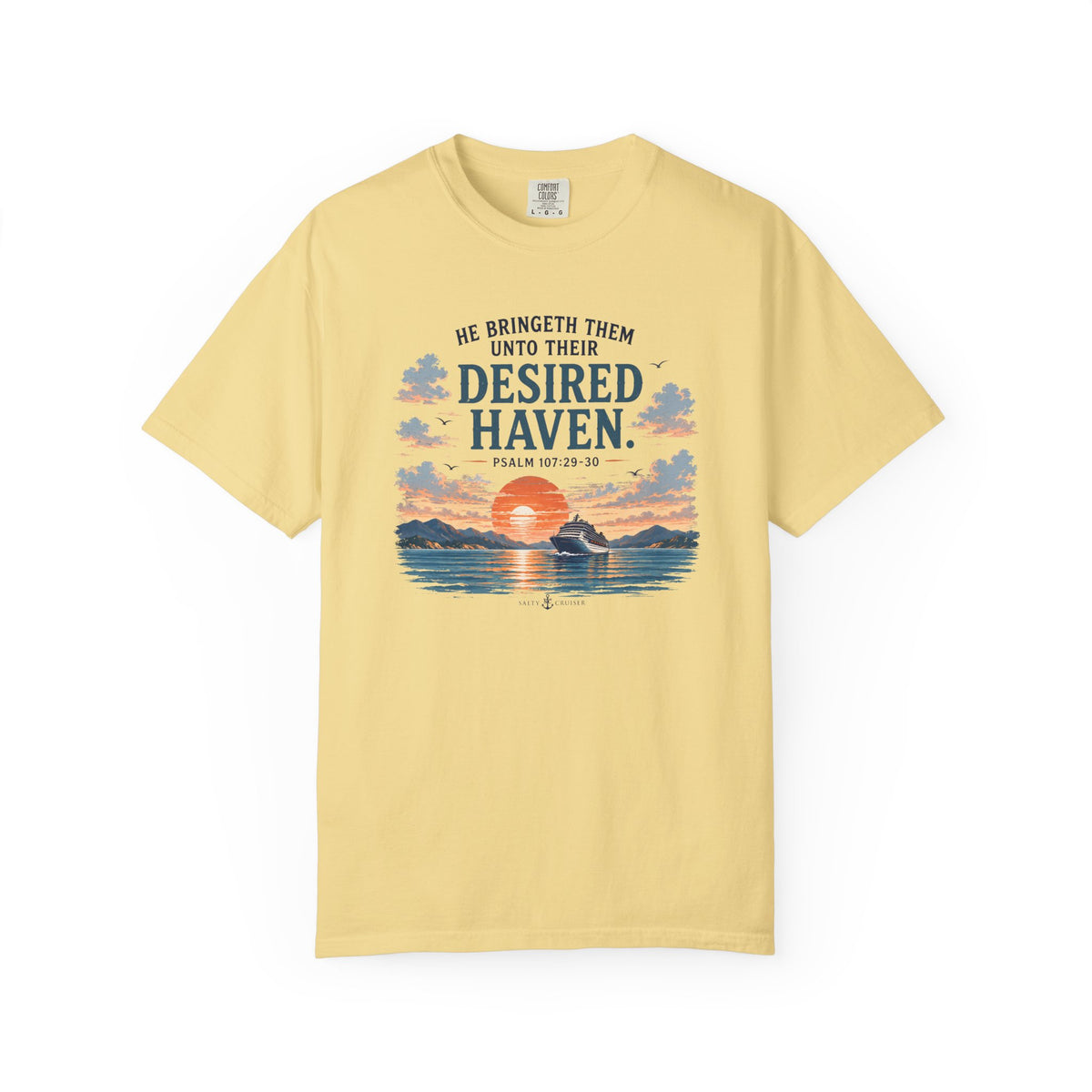 Desired Haven, Psalm 107:29–30