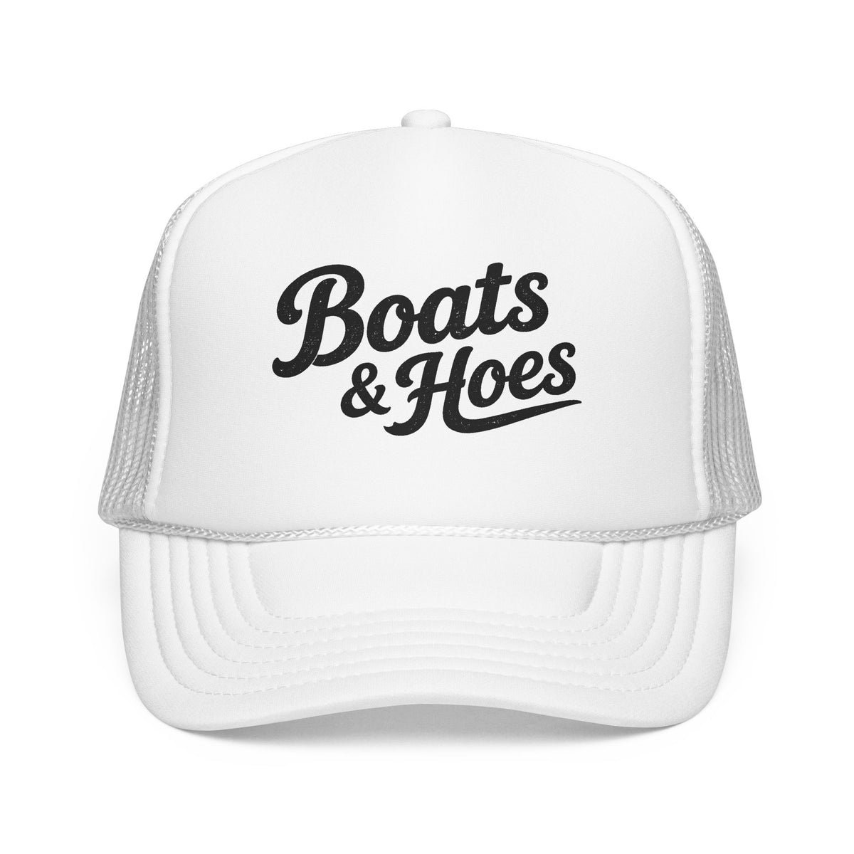 Boats and Hoes Retro Foam Trucker Hat
