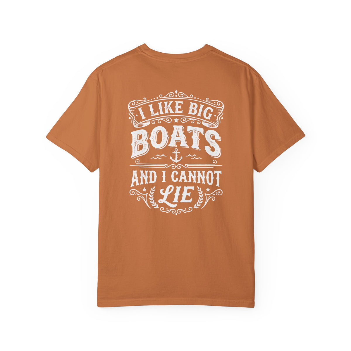 I Like Big Boats Front and Back Cruise Tee