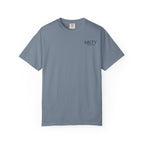Salty Cruiser Sunset Cruise Front and Back Tee